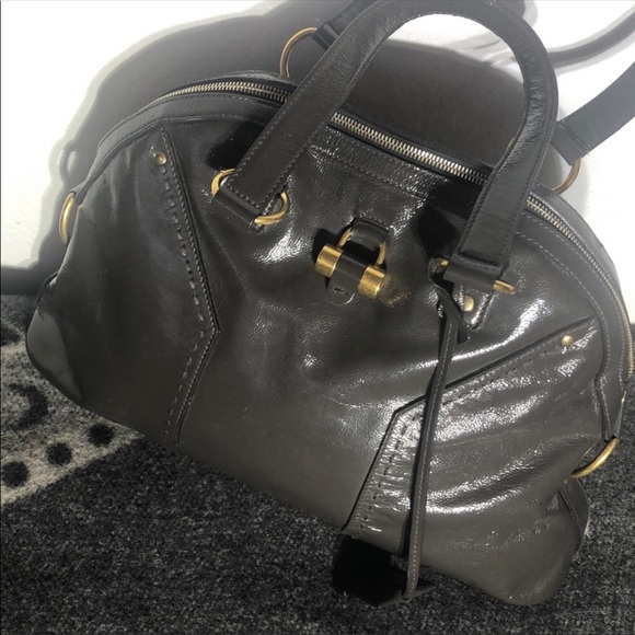 YSL Muse Patent Leather Bag - Picture 2 of 9